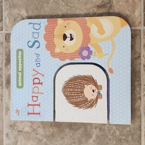 little learners Happy and Sad animal opposites book
